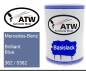 Preview: Mercedes-Benz, Brilliant Blue, 362 / 5362: 500ml Lackdose, von ATW Autoteile West.